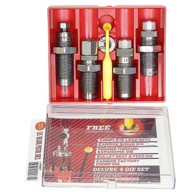 LEE 90966 DELUXE 4 DIE CARBIDE SET 44 SPECIAL AND 44 MAGNUM