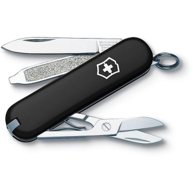 Victorinox Swiss Army Classic SD Multi-Tool, Black, 2-1/4"