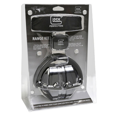 Glock Range Kit Earmuff/Plugs/Glasses 25 dB Black AP60214