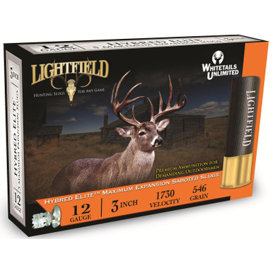 Lightfield Hybred-Elite 12 GA 3" 1-1/4oz Sabot Slug 5 Rounds