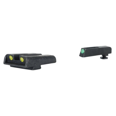 TRUGLO TFO SS Glock 17,17L,19,22,23,24,26,27,33,34,35,38,39 Steel Tritium