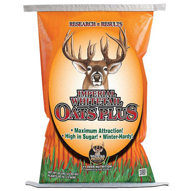 Whitetail Institute Whitetail Oats Plus Perennial Food Plot Seed 45lb