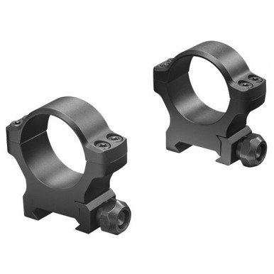 Leupold BackCountry 30mm High 7075 T6 Aluminum 2-Piece Cross-Slot Ring, Matte Black