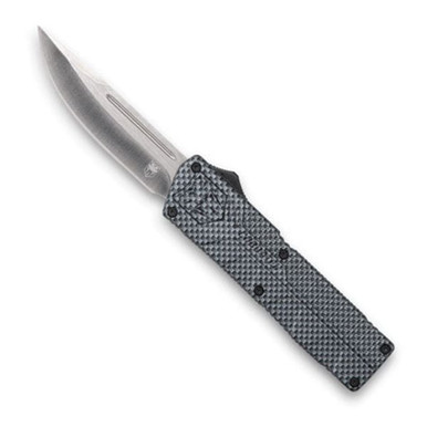 CobraTec Knives Drop Point Lightweight Knife, 3.25", Carbon Fiber