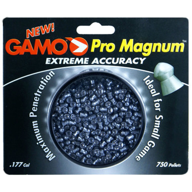 Gamo 6321744CP54 Pro Magnum Pellets .177 Caliber 750 Pack