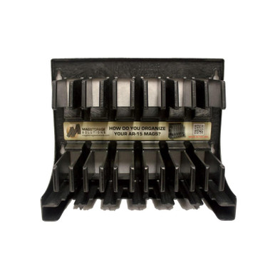 MagStorage Solutions AR-15 Magazine Organizer Polymer Black
