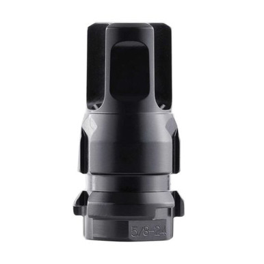 Dead Air KeyMicro Flash Hider 1/2-28, Black - Compact Flash Hider for Reduced Muzzle Flash - DA115