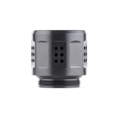 Dead Air Enhanced Muzzle Brake Fits Sierra 5, Black - Optimal Recoil Reduction