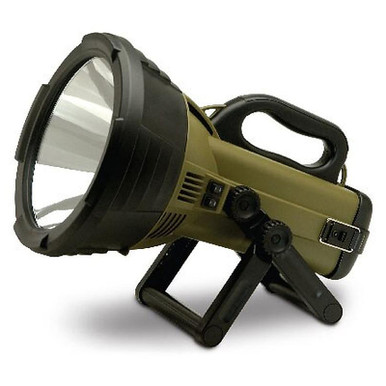 Cyclops Thor X Colossus Spotlight Halogen Rechargeable Battery Green