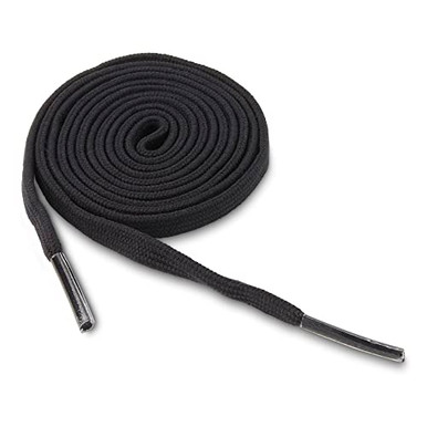 Sof Sole 54" Flat Black Run Shoe Laces