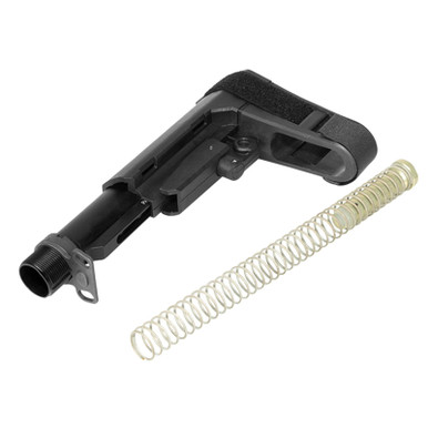 CMMG 55CA9F7 RipBrace Standard with Receiver Extension Black
