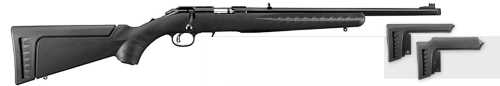 Ruger, American Rimfire Compact, Bolt-Action Rifle, 22 LR, 18″ Threaded Barrel, 1/2″ x 28 Thread Pitch