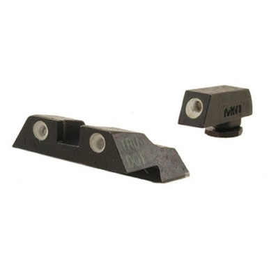 Meprolight Tru-Dot Sight Set Glock 26, 27 Steel Blue Tritium Green