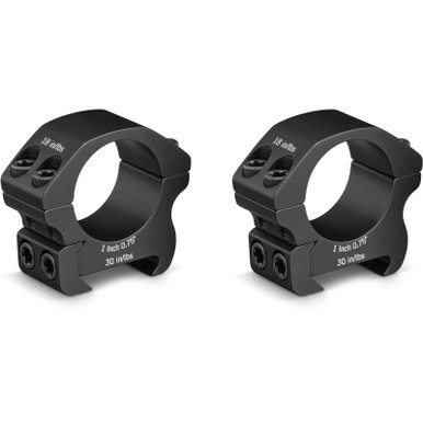 Vortex 1" Pro Picatinny-Style Rings Low Matte