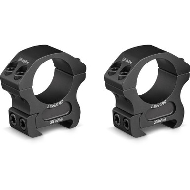 Vortex 1" Pro Picatinny-Style Rings Medium Matte