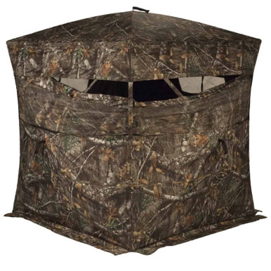 Rhino Blinds R150-RTE 3 Person Hunting Ground Blind, Realtree Edge