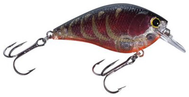 Lucky Craft LC 1.5 Crankbait – CF Flake Rayburn Red Craw – 2.4"