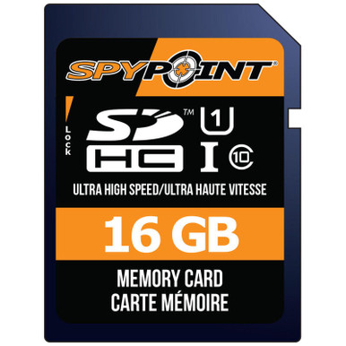 Spypoint Micro SD 16Gb Card High Speed Class 10