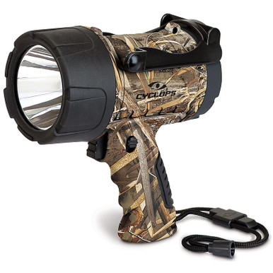 Cyclops 350 Lumen Waterproof Spotlight LED 3 AA Batteries Polymer RT Max-5