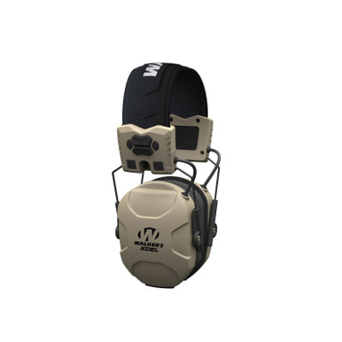 Walker's Xcel 100 Electronic Earmuffs (NRR 26dB) Flat Dark Earth