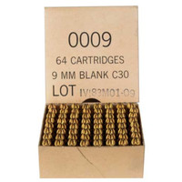 9mm (Blank Ammo) IVI Canadian Military - Box of 64rds