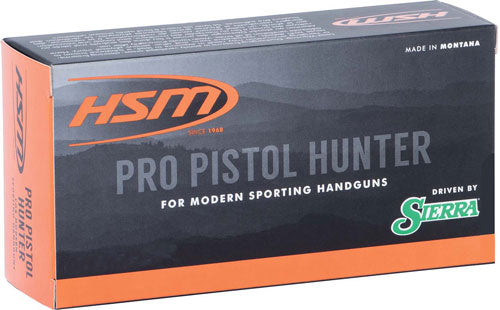 HSM 10mm Auto Pro Pistol Hunter 180gr Hornady XTP JHP Ammo 990 FPS