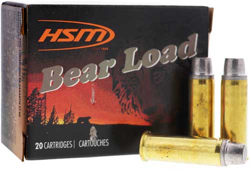 HSM 454C4N20 Bear Load LEAD Wide Flat Nose 325 Grain .454 Casull 1330 fps