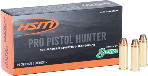 HSM .454 Casull Pro Pistol 300gr JSP Ammo 1600 FPS
