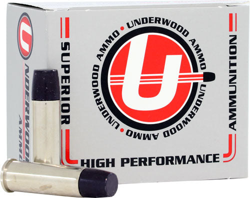 Underwood Ammo 738 Long Wide Nose Gas Check Black Cherry Coated Hard Cast 360 Grain .454 Casull 1425 FPS