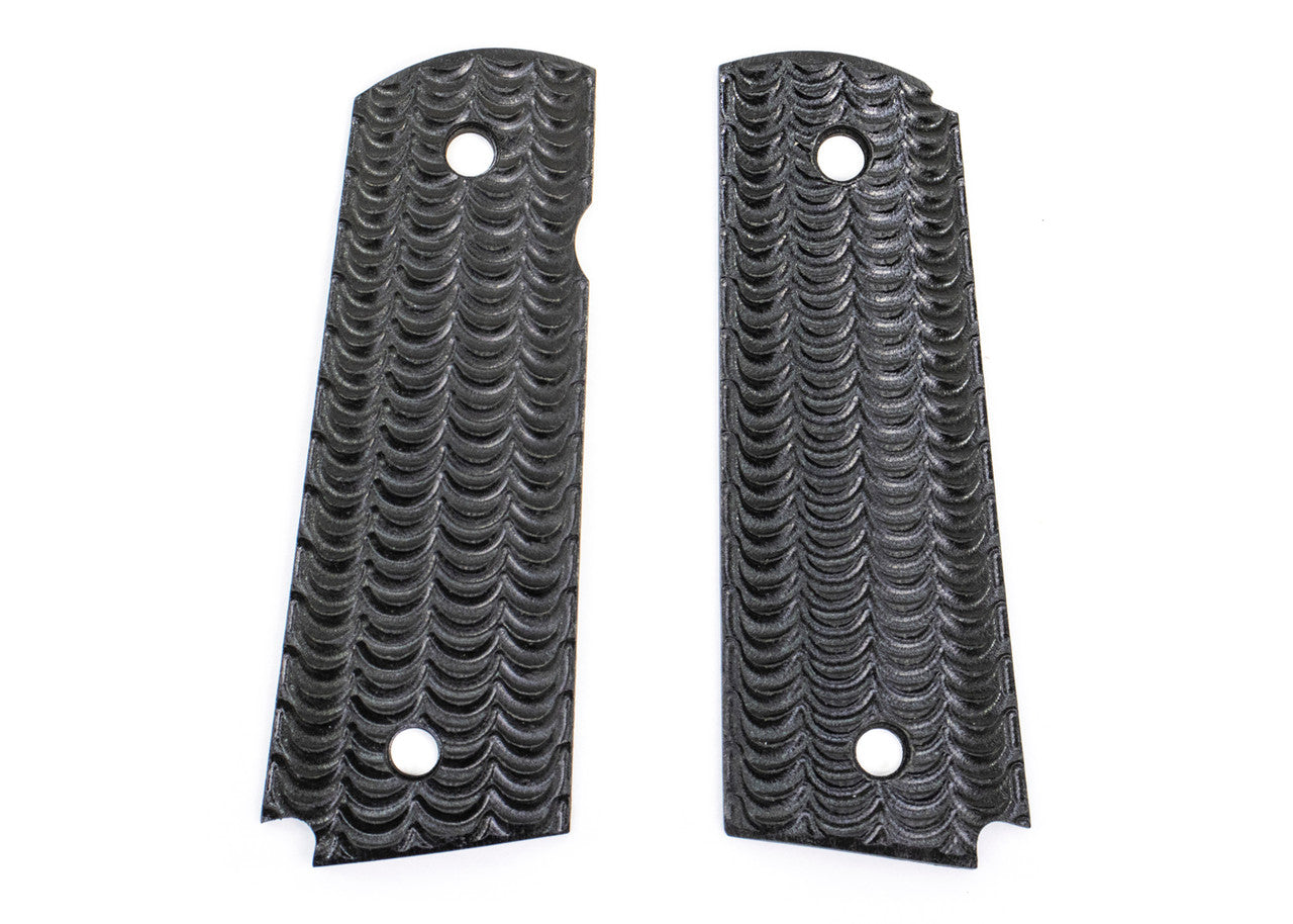Remington 1911 Scalloped Grip Set - Black