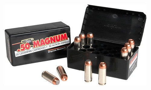 Magnum Research .50 AE Blount 300gr JHP Ammo 1516 FPS