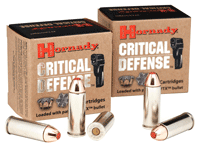Hornady .45 Auto Critical Defense 185gr FTX Ammo 1000 FPS