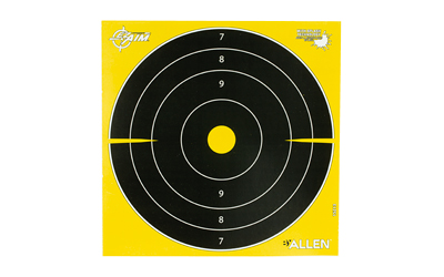 Allen Company, EZ AIM Non-Adhesive, Bullseye, 8×8″, 25 Pack