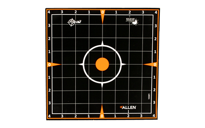 Allen Company, EZ AIM Adhesive, Sight-In, 8×8″, 5 Pack