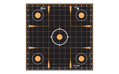Allen Company, EZ AIM Adhesive, Sight-In, 12×12″, 5 Pack