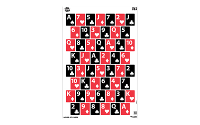 Allen Company, Get the Game On EZ Aim, Paper Targets, 8 Pack, 12″X18″, Assorted Colors