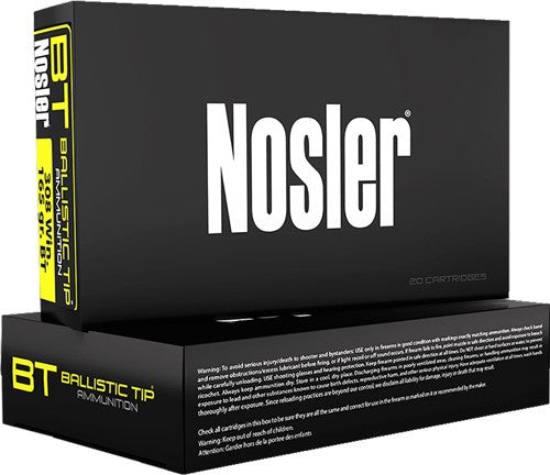 Nosler .260 Remington 120gr Spitzer Ballistic Tip Ammo 2850 FPS