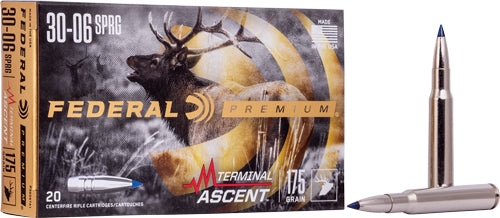 Federal .30-06 Springfield 175gr Terminal Ascent Ammo 2730 FPS