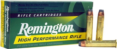 Remington .45-70 Gov High Performance 300gr SJHP Ammo 1810 FPS