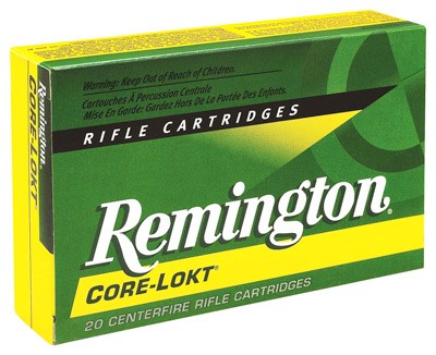 Remington 7mm Remington Mag 150gr Core-Lokt PSP Ammo 3110 FPS