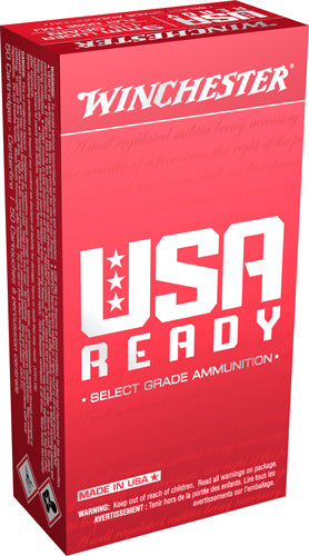Winchester 9mm Luger USA Ready 115gr FMJ FN Ammo 1190 FPS