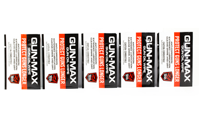 Real Avid, Gun-Max Wipes, Cleaning Pads, 25 Pack, Pop Up Canister