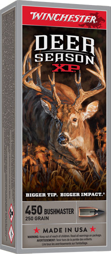 Winchester .450 Bushmaster Deer Season XP 250gr Extreme Point Ammo 2200 FPS