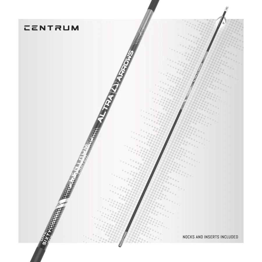 Altra Arrows Centrum Premier 166 Fletched 6 Pack 250 Spine AA-166P250A