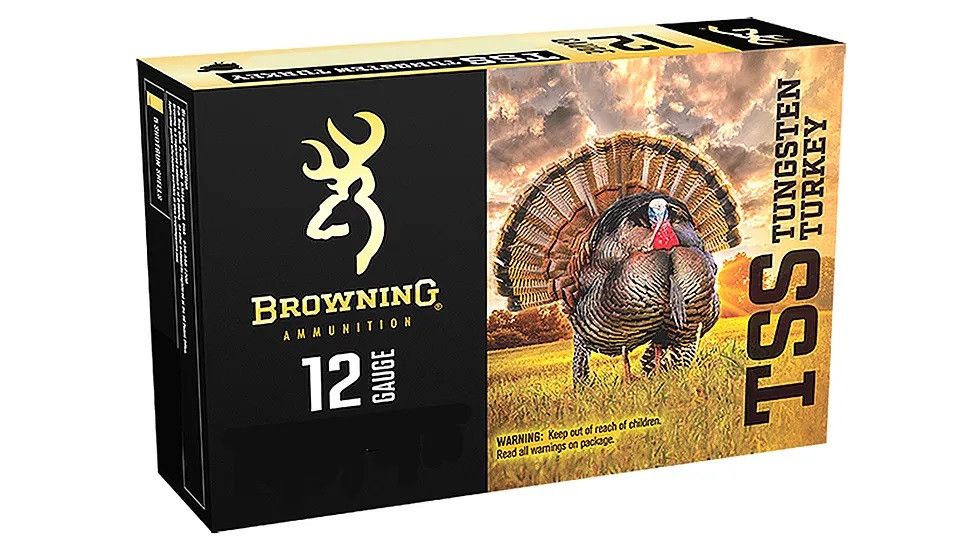 Browning 12 Gauge Ammunition TSS Tungsten Turkey B193921240 3-1/2″ #7&9 Shot 2-1/4oz 1200fps 5 Rounds