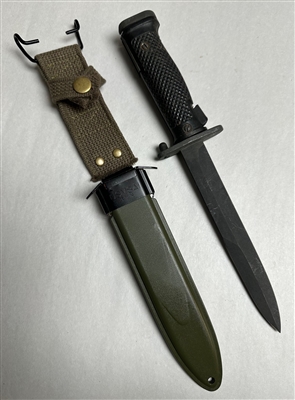 US GI M5A1 GARAND BAYONET WITH SCABBARD SOLD "AS IS".