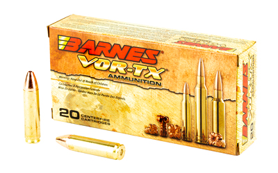Barnes, VOR-TX, 450 Bushmaster, 250 Grain, Triple Shock X, 20 round box