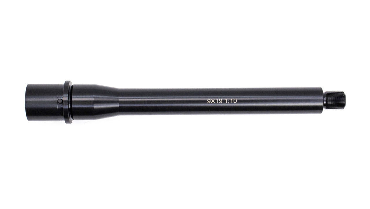 AR15 Barrel 8.5" 9x19 Luger Medium Profile 1:10 RH Twist Rate