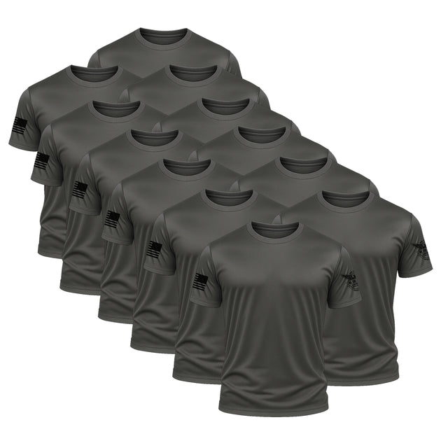 Charcoal Performance Shirt Bundle (12 Pack)
