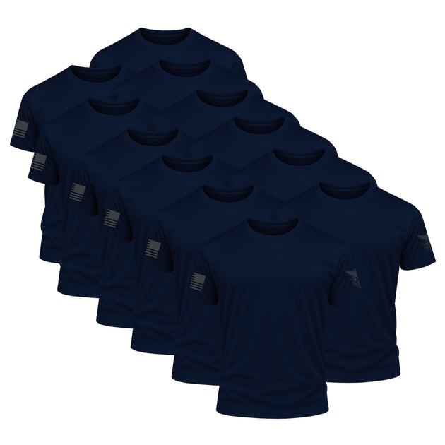 Navy Blue Performance Shirt Bundle (12 Pack)